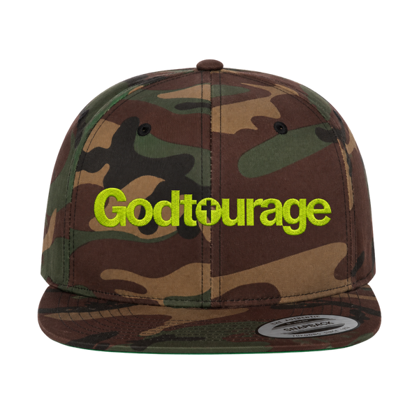 Godtourage Classic Flat Bill Snapback Cap